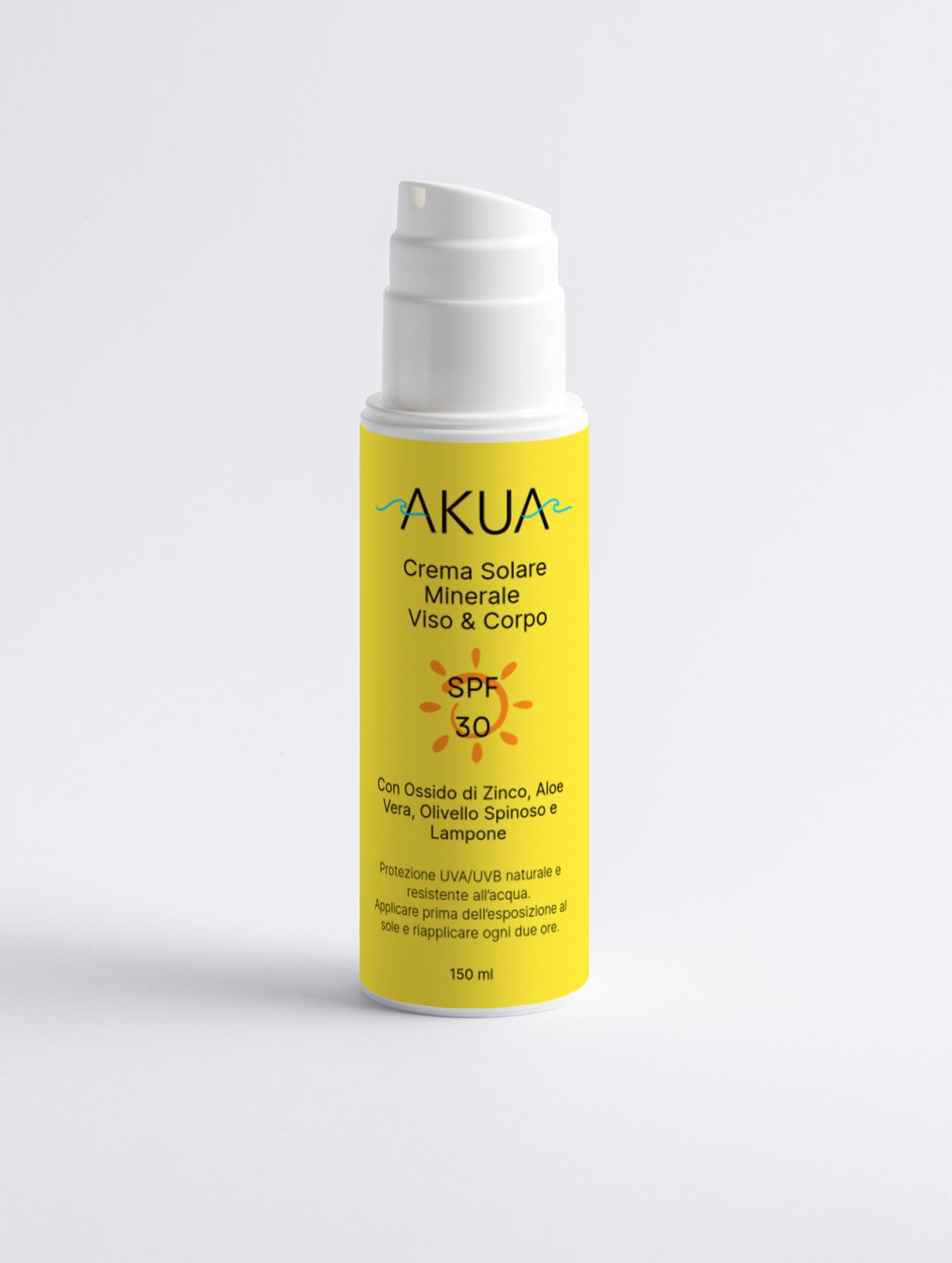 Crema Solare Minerale SPF30 Viso & Corpo, 150 ml